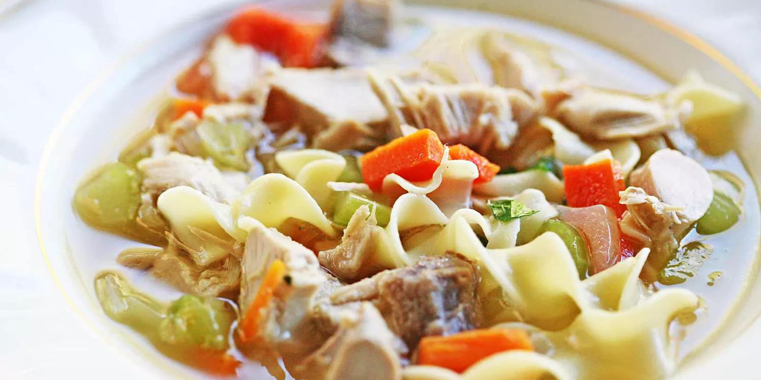 Get a Taste of Home With Mom’s Delicious Turkey Soup Recipe