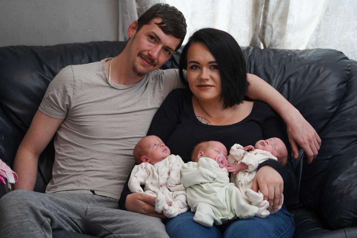 Parents Are Shocked to Welcome Once-in-200 Million Identical Triplets 