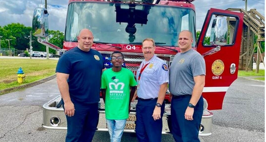 Fire Department Intern Discovers Unexpected Connection to His Mentor