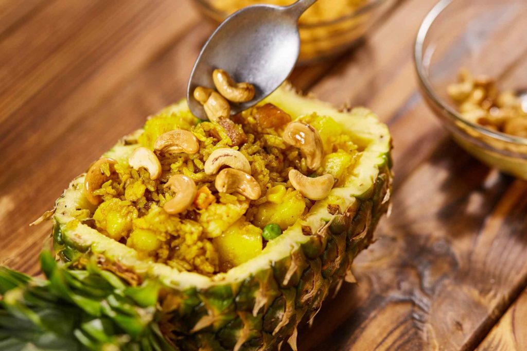 Hawaiian Pizza Fans Will Love This Pineapple and Bacon Fried Rice Recipe